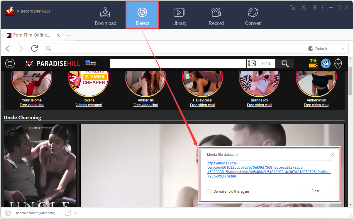 download paradisehill video, detect porn