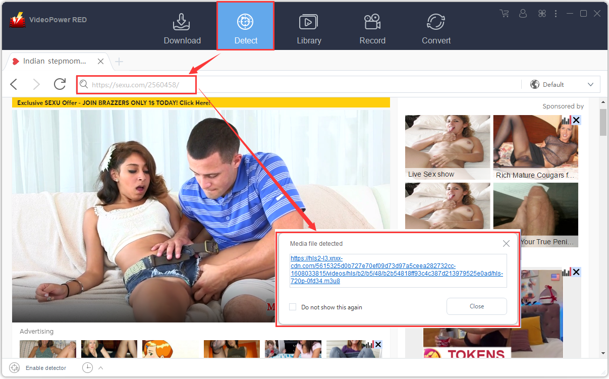 download sexu videos, detect video