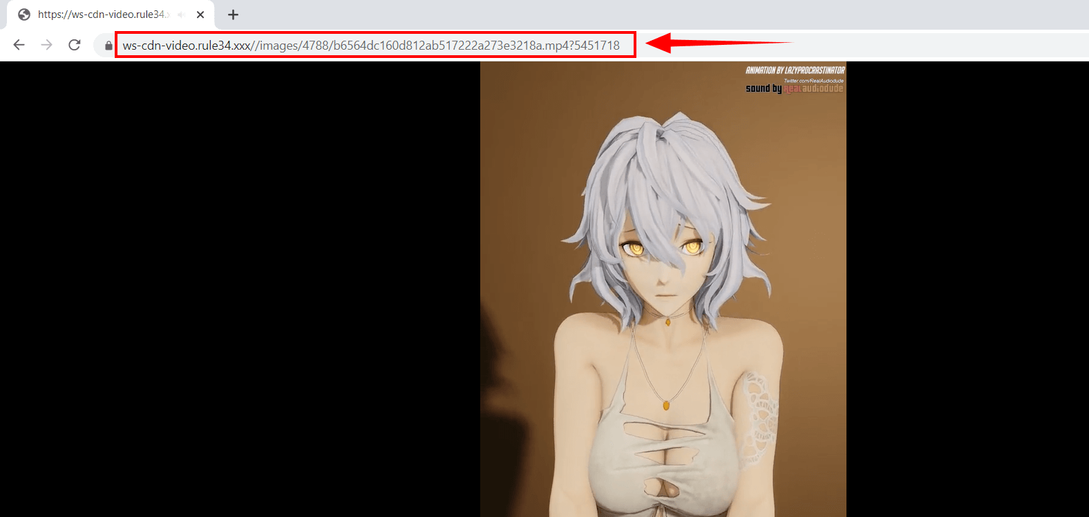 download videos from rule34, copy the url